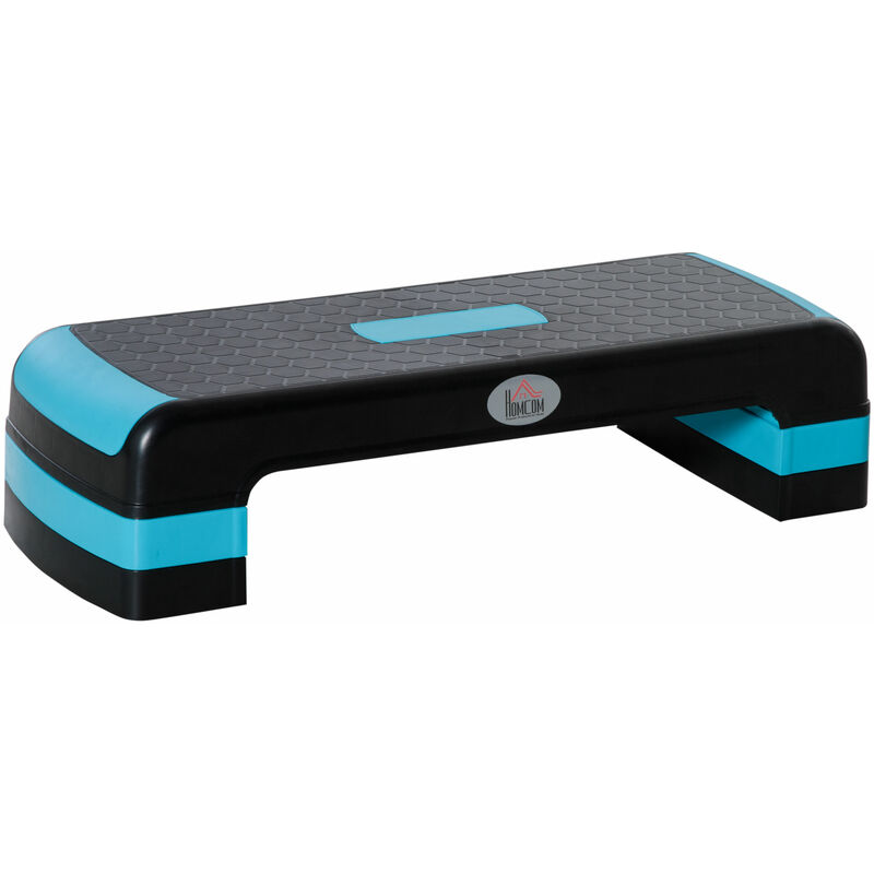 HOMCOM - Stepper - PP - 78x28x20cm - Noir 