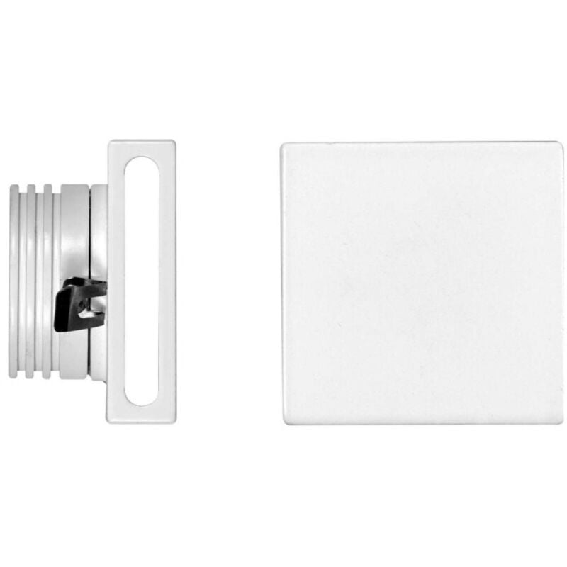 Beneito Faure - Steps - Luce da incasso segnapasso led Beneito & Faure - 4W, Luce calda 3000K, 120° - Applique da incasso Quadrata Bianca