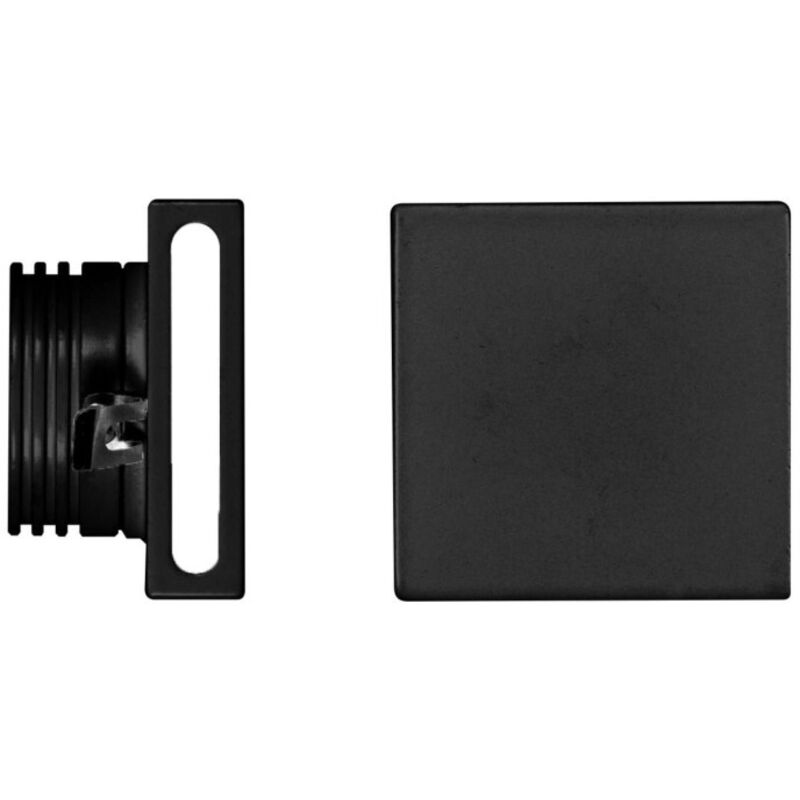 Beneito Faure - Steps - Luce da incasso segnapasso led Beneito & Faure - 4W, Luce calda 3000K, 120° - Applique da incasso Quadrata Nera
