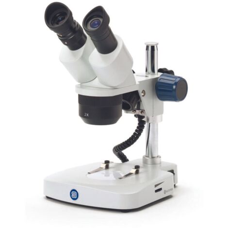 Stéréomicroscope binoculaire EduBlue - 2x/4x - Statif à colonne