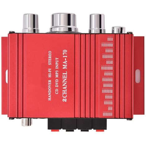 Stereoverstärker, Elektronik ARY 12 V 2-Kanal-HIFI-Stereo-Bass-Power-Digitalverstärker