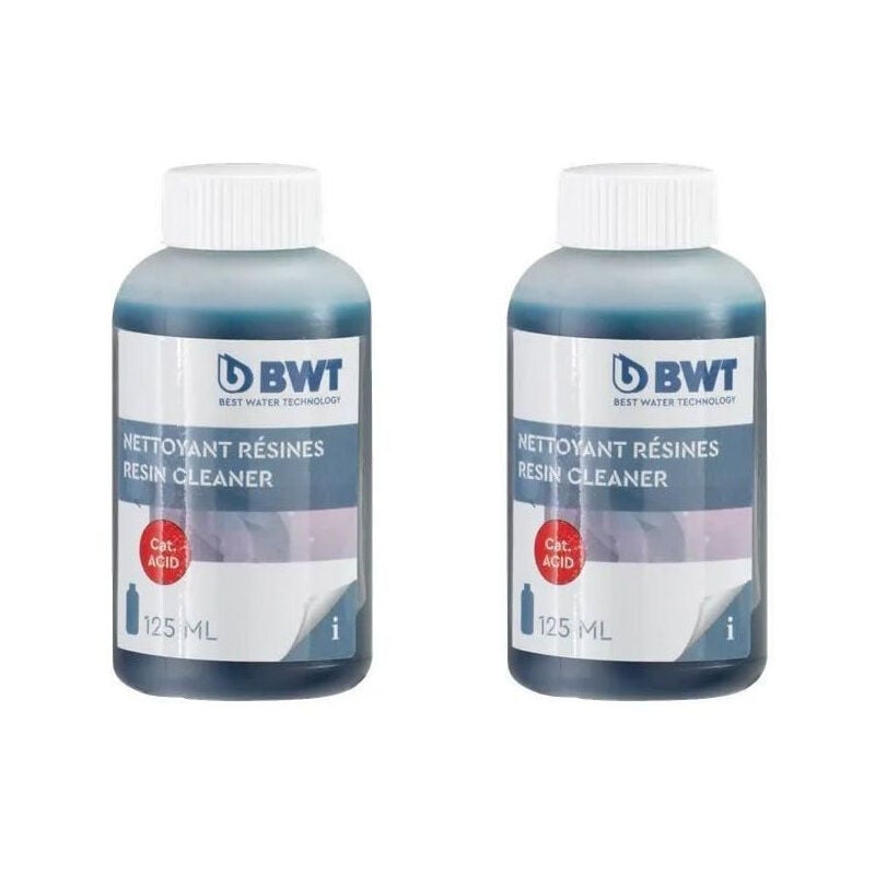 STERICLEAN 1 - BWT - Nettoyant de résine pour adoucisseur - 2 flacons de 125 ml - P0004880