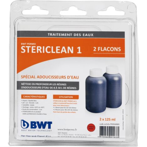 STERICLEAN 1 - BWT - nettoyeur de résine pour adoucisseur