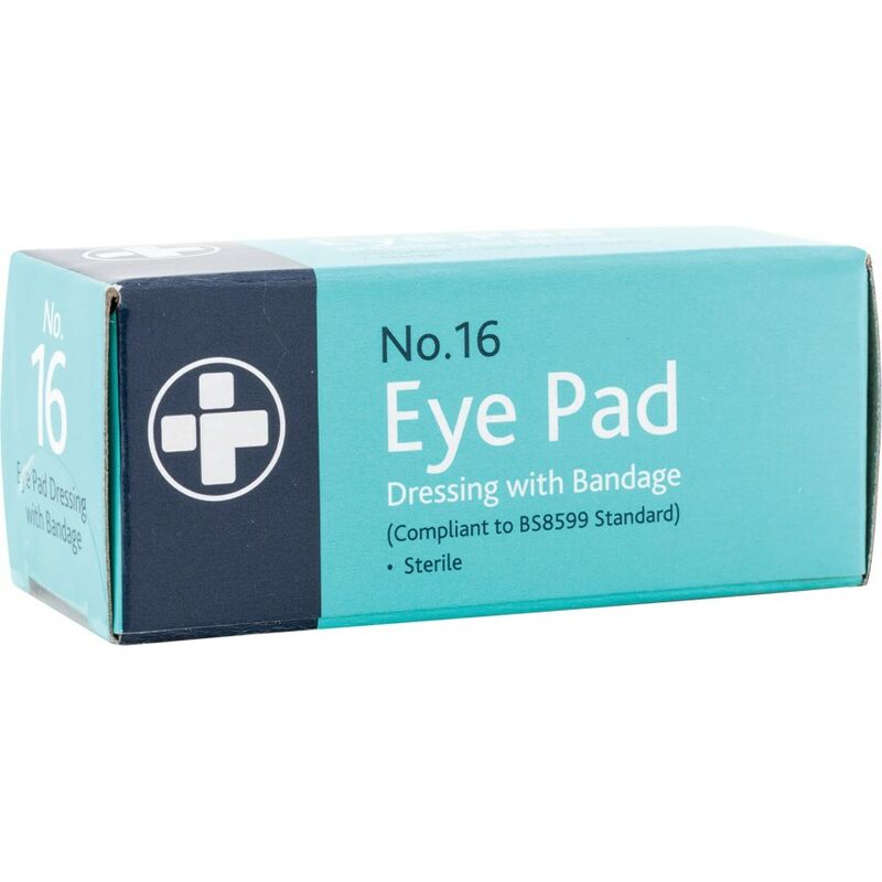 NO.16 Elite Eye Pad Boxed- you get 5 - White - Medikit