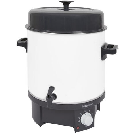 Stérilisateur à bocaux 25L 1800W Clatronic EKA 3338 Blanc