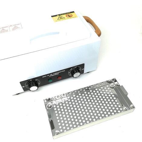 PLANET SHOP Stérilisateur à sec professionnel pour accessoires d'esthéticienne Outils 200°C Max.