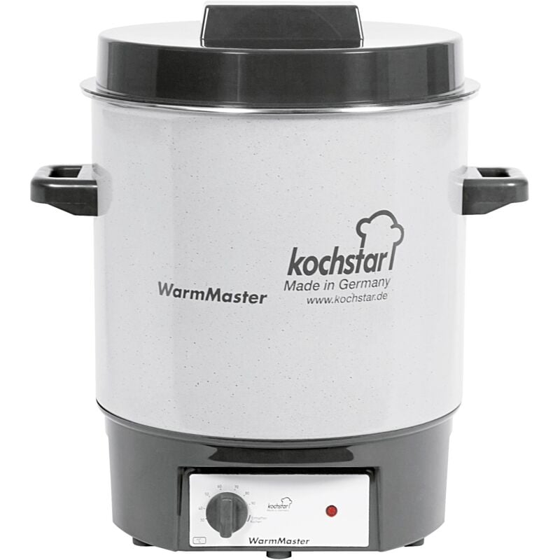 Kochstar - Einkochautomat WarmMaster ohne Uhr 27 l Ø35cm steingrau/weiß