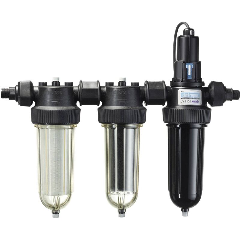 Cintropur - Stérilisateur Uv Eau 25w + Filtre Charbon Actif Trio-uv 2100