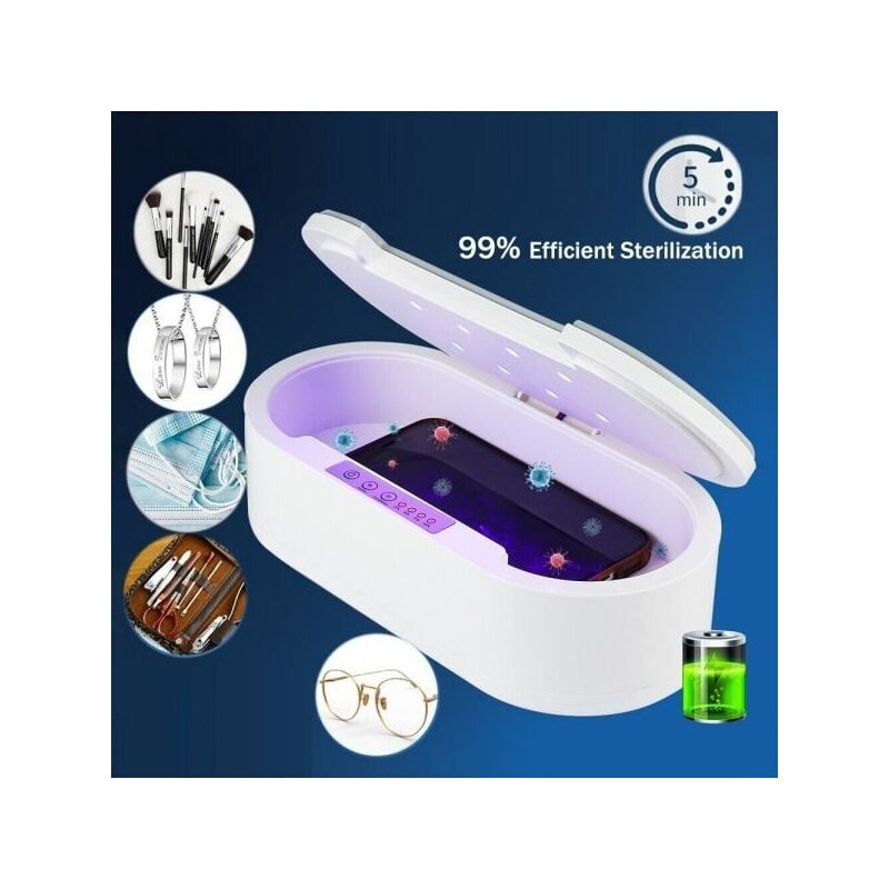Image of Sterilizzatore raggi uv aromaterapia mascherina smartphone orologi accessori
