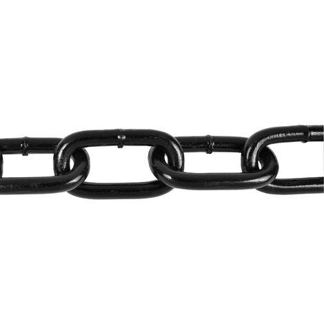 Catena Rivestita Faithfull CHCUT30B - Nero, Acciaio Saldato, Adatta Per Uso Professionale