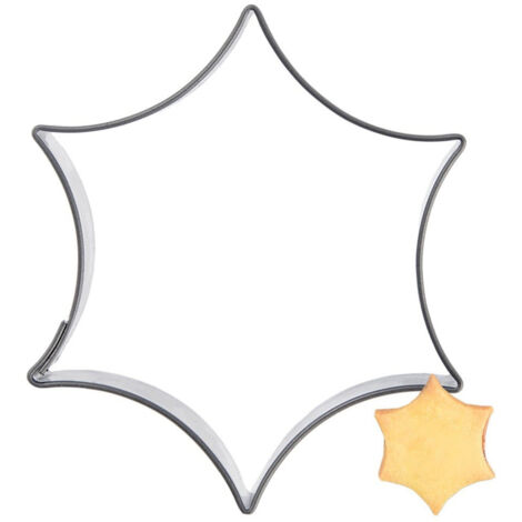 Stern-Ausstecher aus Stahl 5,5 cm