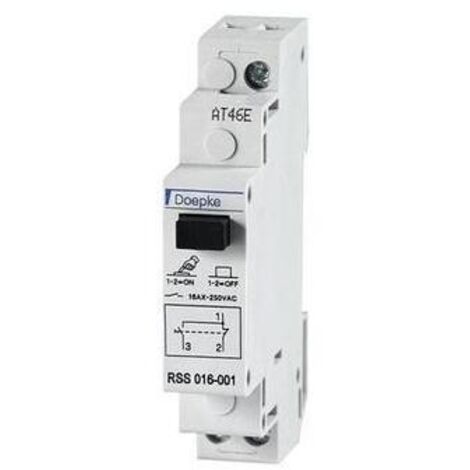 Steuerschalter RSS 016-001 mit Rasttaster, 16 A
