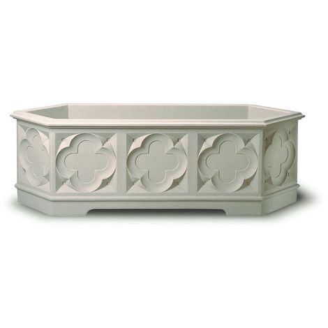 Stewart Giardino 80CM Terrazza Trogolo Fioriera-terracotta