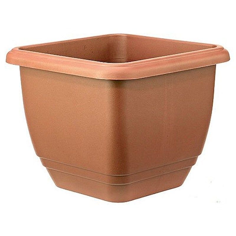 Balconnière Square Planter - 30cm - Terracotta (2134034) - Stewart Garden