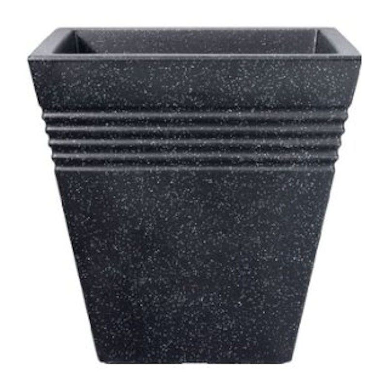 Square Piazza - 34cm - Granite (5041139) - Stewart Garden