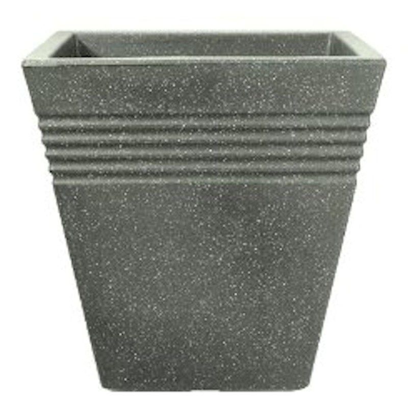 Square Piazza - 40cm - Marble Green (5042063) - Stewart Garden