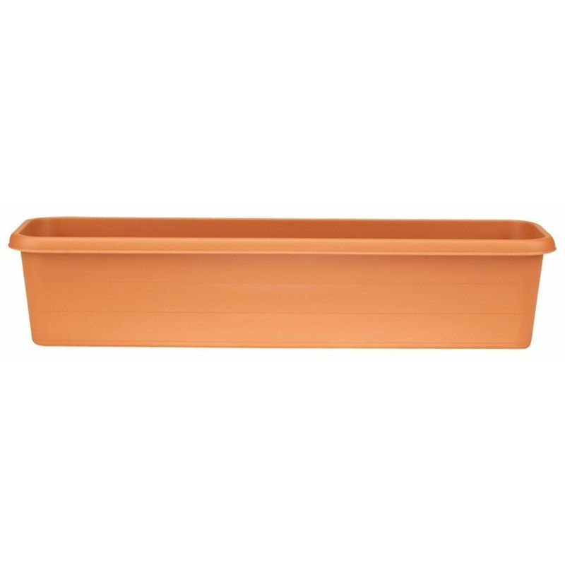 Terrace Trough - 100cm - Terracotta (2066034) - Stewart Garden