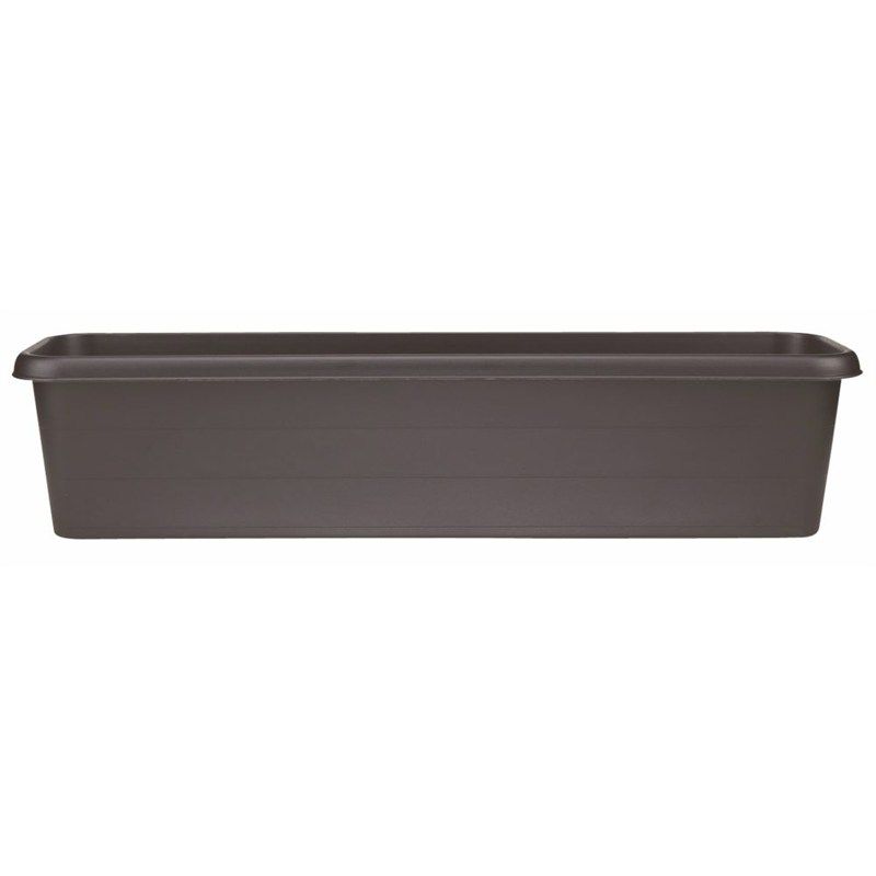 Terrace Trough - 80cm - Black (2064005) - Stewart Garden