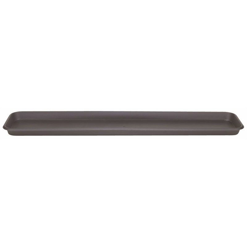 Terrace Trough Tray - To Fit 80cm Pot - Black (2065005) - Stewart Garden