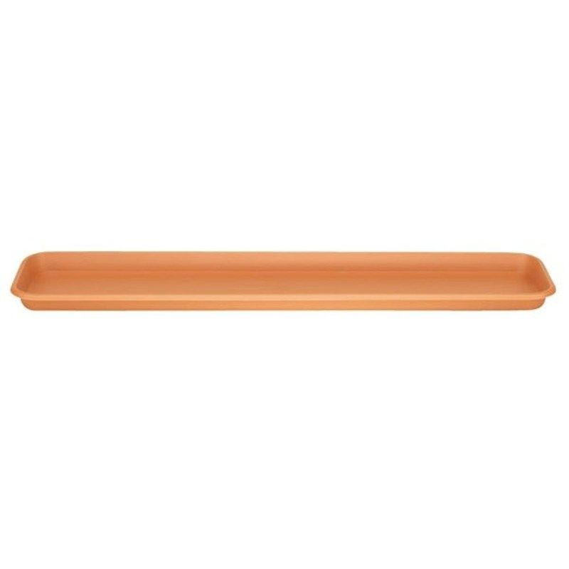 Terrace Trough Tray - To Fit 40cm Pot - Terracotta (2061034) - Stewart Garden