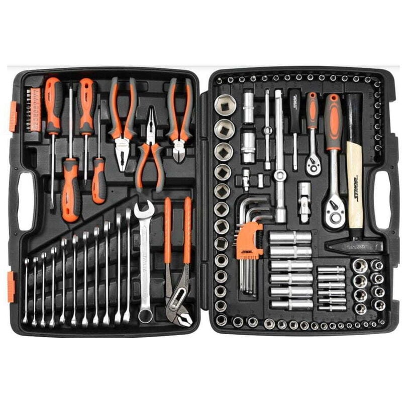 Jeu d'outils Sthor 122 pièces 58690