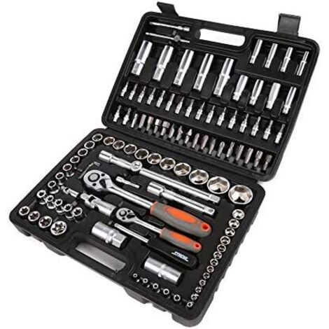 STHOR SET DI 108 CHIAVI DA 1/2", 1/4" 58685