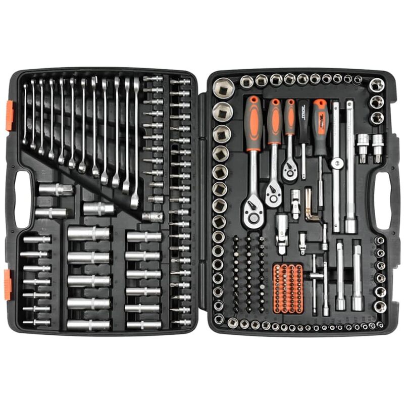 

Set Llaves de Trinquete de Ajuste 216 Piezas Metal 58691 - Sthor