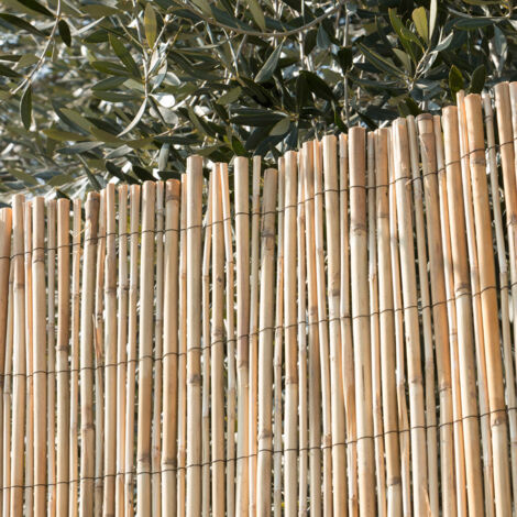 STI  Arella canniccio BIG stuoia cannette rilegate ombra recinzione Bamboo 200x300cm