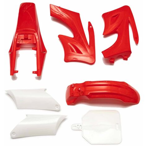 STI Carena Pitbike Moto Apollo 110 Rossa/Bianca