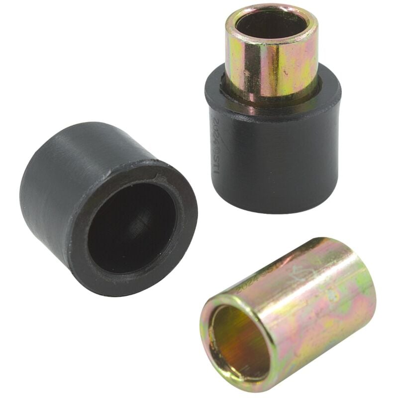 Tamponi Silent Block Boccole Ø10mm Lungh 19,5/22mm 2 pezzi per ammortizzatore posteriori Dirt Pit Bike atv quad - STI