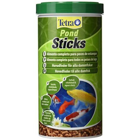 Sticchi di stagno tetra, cibo per pesce stagno, 1 l