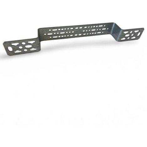 Stichmaßhalter Multihalter Lochschiene Montageschiene gebogen Tiefe 33mm Stichmaß 80 / 120 / 153 mm