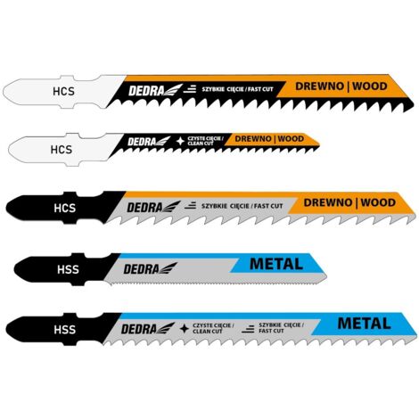 Stichsägeblätter 5er-Set