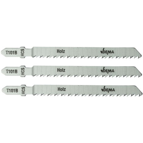 Stichsägeblätter Säge Schneidblätter T-Schaft T101B für Holz Kunststoff 3er Set