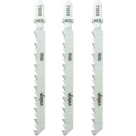 Stichsägeblätter Säge Schneidblätter T-Schaft T101D für Holz Kunststoff 3er Set