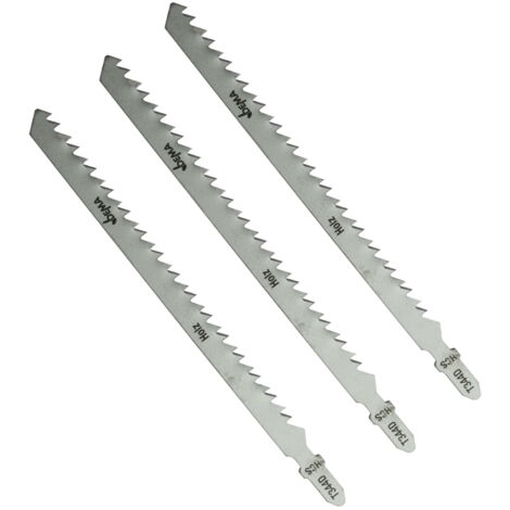 Stichsägeblätter Säge Schneidblätter T-Schaft T344D für Holz Kunststoff 3er Set