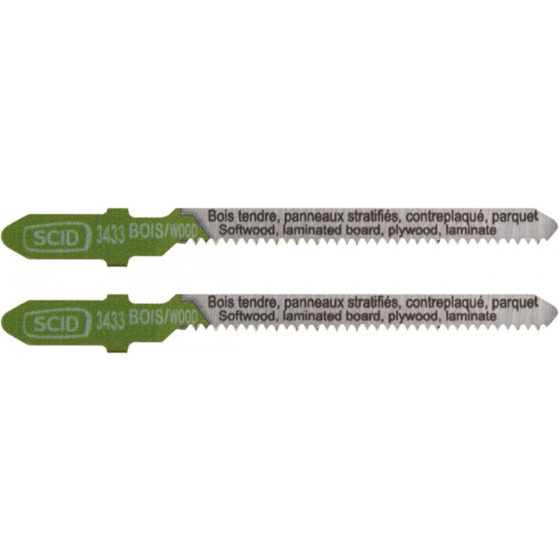 Stichsägeblatt Holz, T-förmig, 75 mm, 2 mm