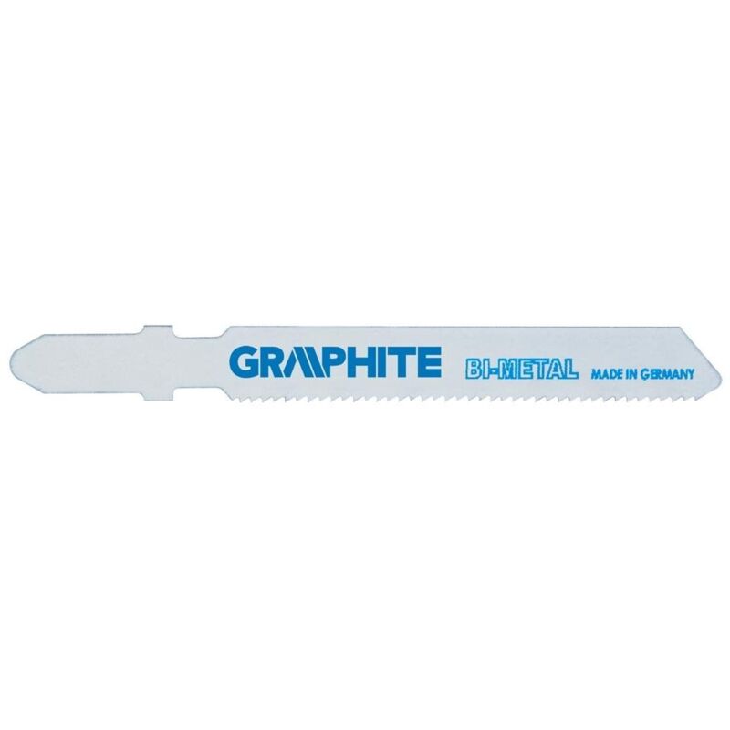 Graphite Graphit-stichsägeblätter 21tpi – Bimetallstahl, 2 Stk.