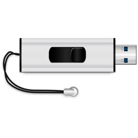 STICK 8GB MEDIARANGE MR914 3.2 Gen 1 Schwarz/Silber
