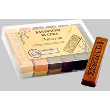 STICK CERA 30 gr - Grigio argento - 12 pezzi- CERA NOVECENTO