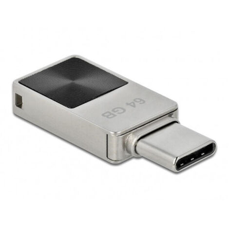 STICK DELOCK Mini USB 5Gbps USB-C Speicherstick 64GB Metallgehäuse
