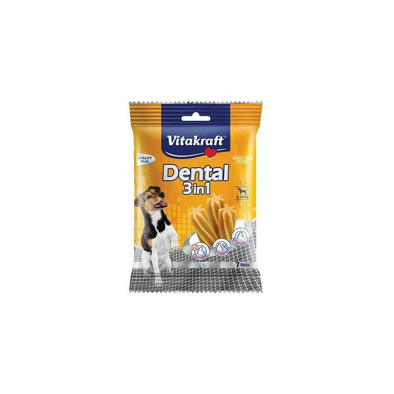 Stick dentaire 3 EN1 pour petits chiens Vitakraft 120g