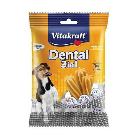 Stick dentaire 3 EN1 pour petits chiens Vitakraft - 120g