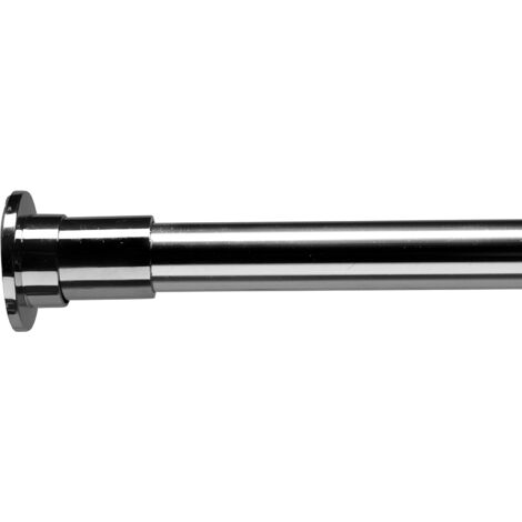 Croydex Stick N Lock Short Shower Curtain Rod Chrome Ad100100