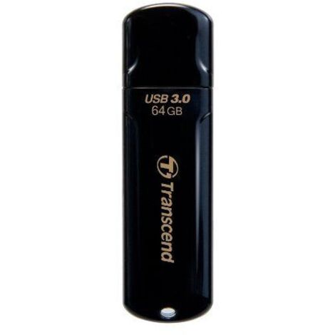 STICK Transcend JetFlash 700 - 64GB - USB 3.0 - black