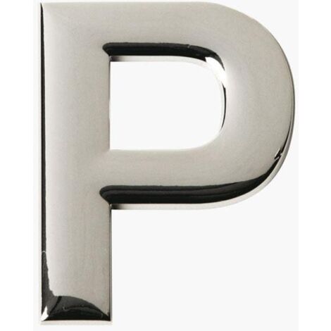 Sticker 3D Chrome - Embleme P - Portugal