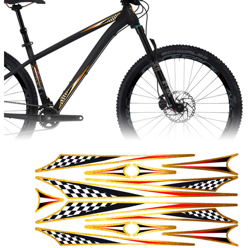 Sticker Adesivi Frame per Telaio Bici, 50 x 17.5 cm