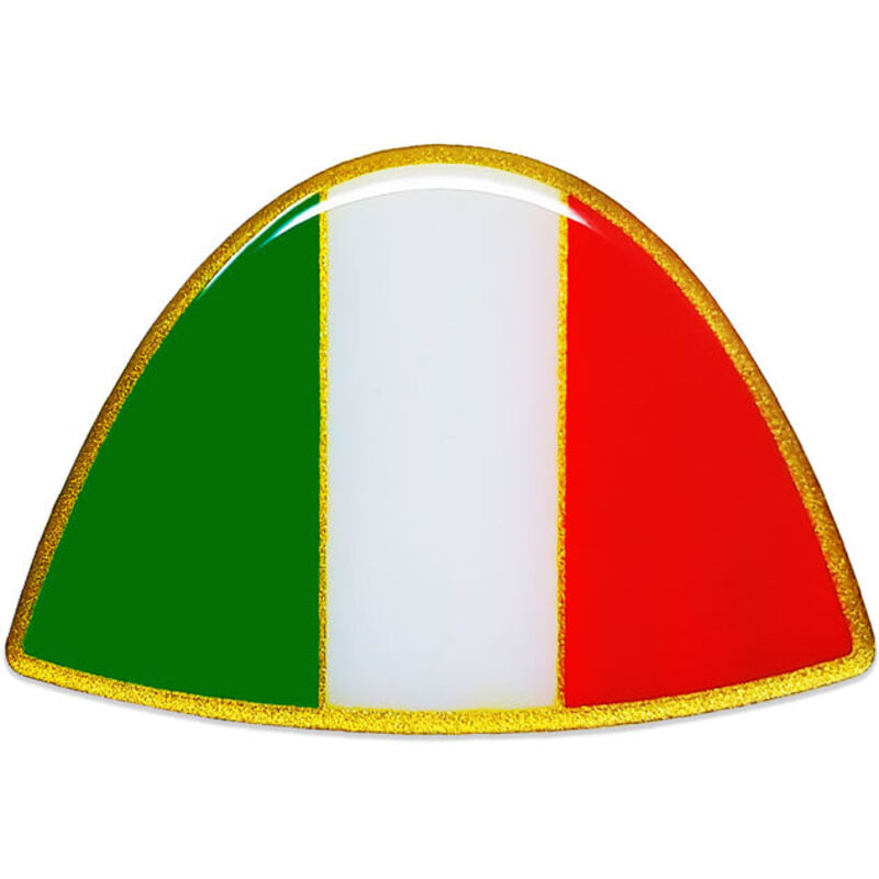 Sticker Adesivo 3D Scudo Italia HQ, 50 x 75 mm