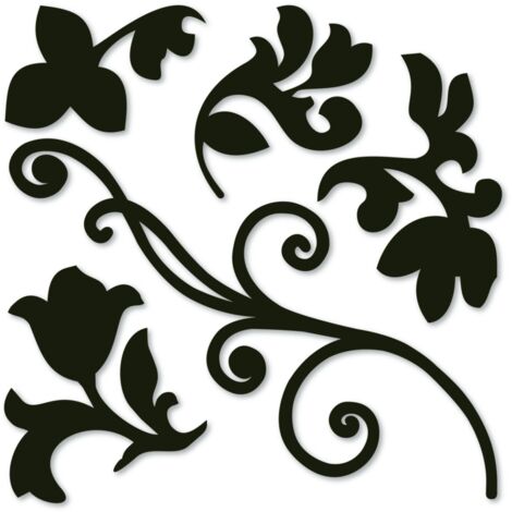 Sticker arabesque Crearreda adesivo murale frasi famose natura geometrie fantasie 31x31 cM