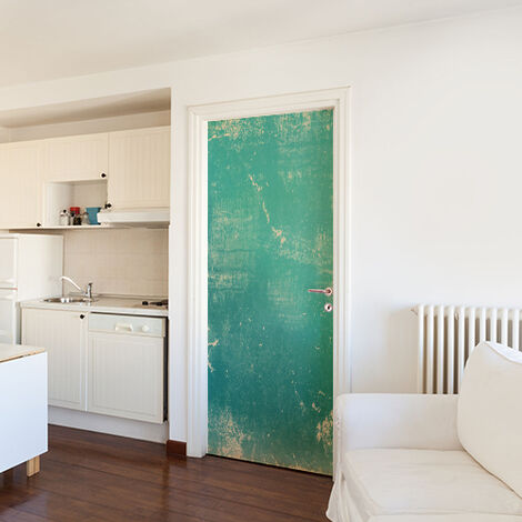 Sticker Autocollant Bleu Pastel, 204 cm X 83 cm, Déco Intérieure Porte, Maison, Bureau